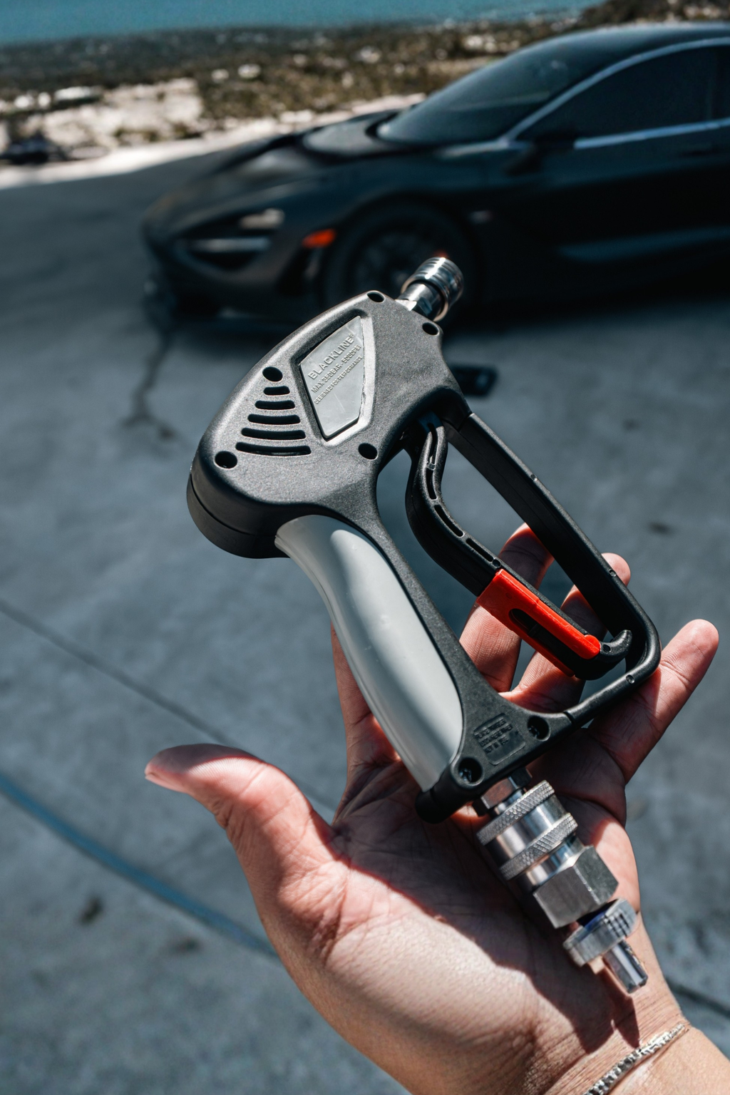BLACKLINE Snub-Nose Pressure Washer Gun