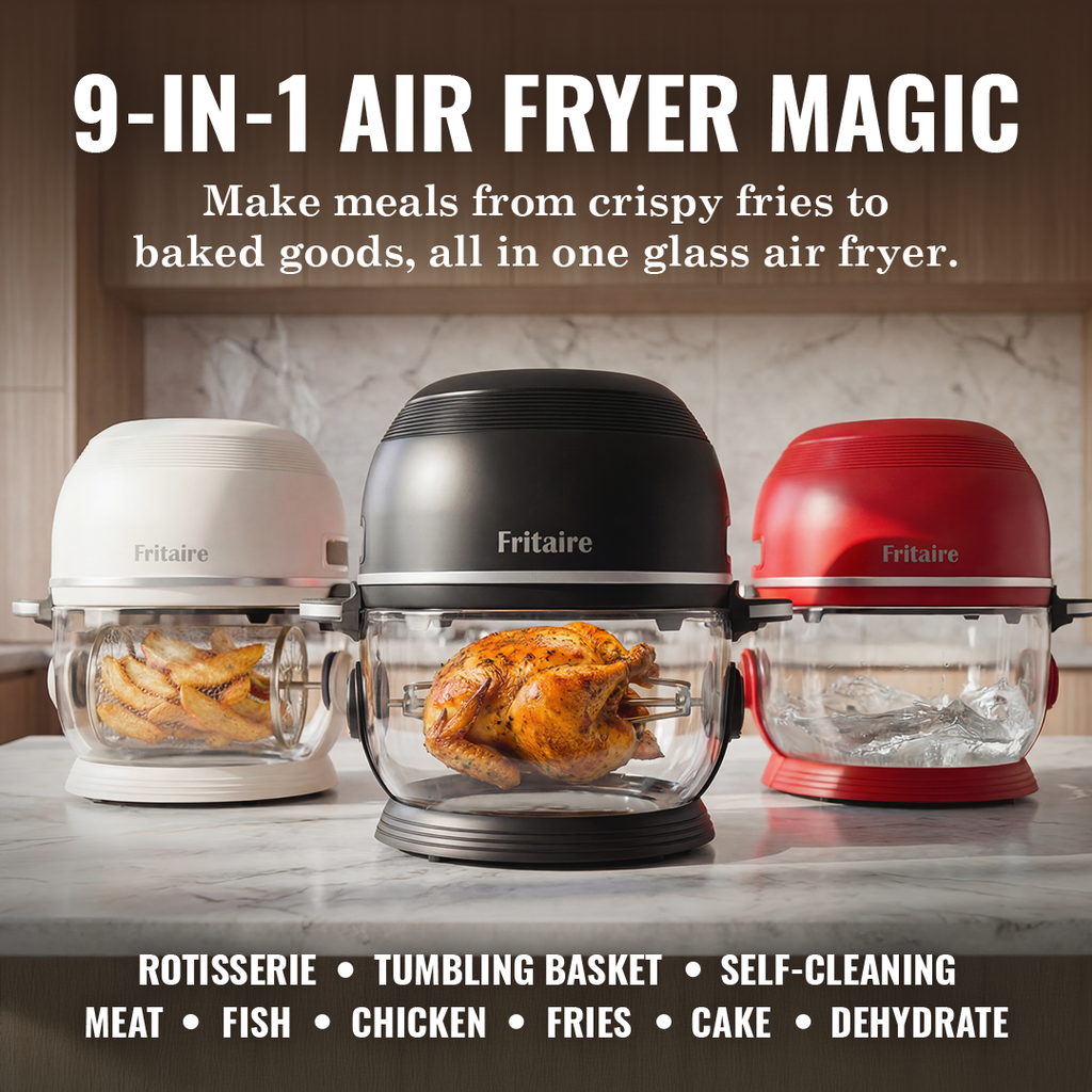 Fritaire Self-Cleaning Air Fryer – Mauve Rose