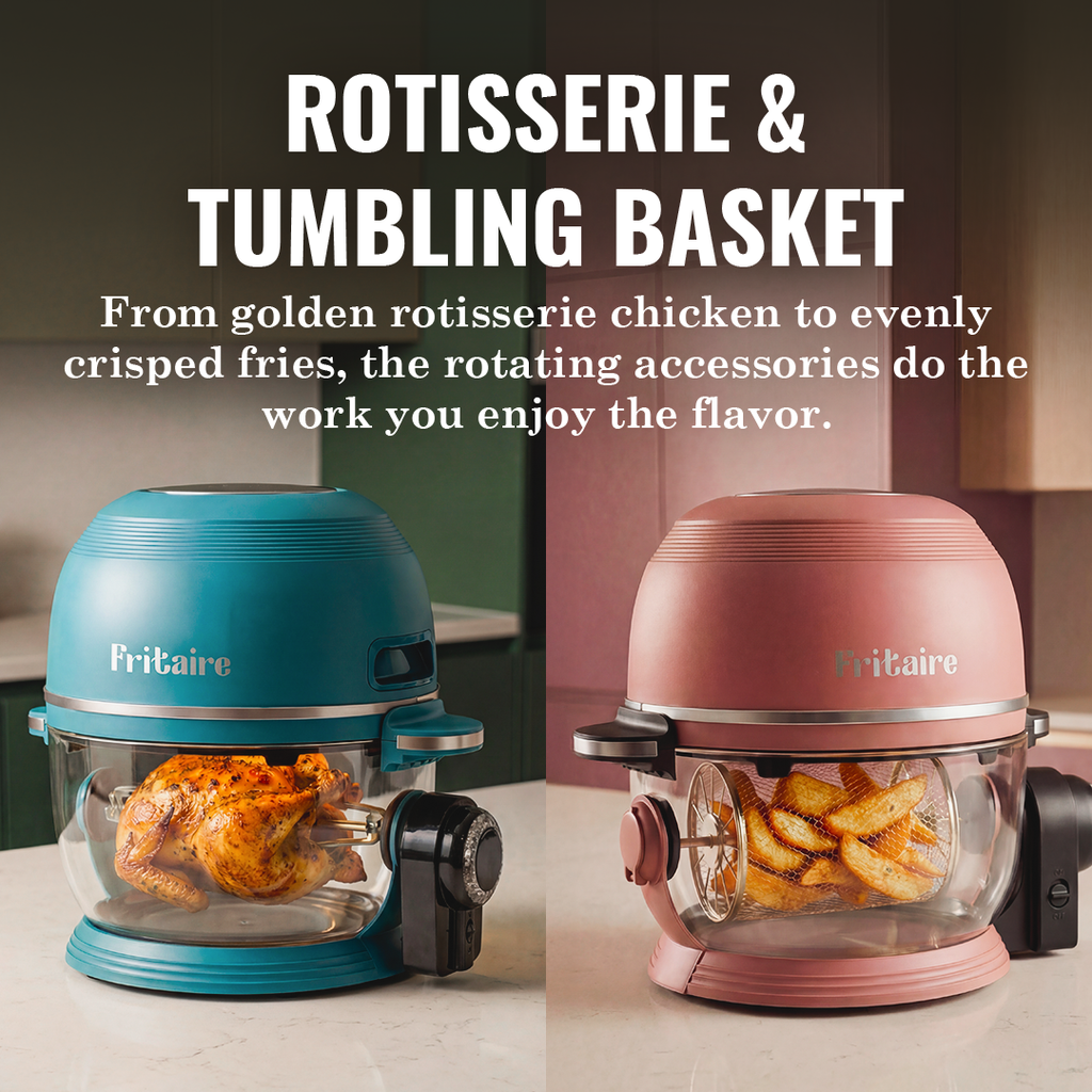 Fritaire Self-Cleaning Air Fryer – Mauve Rose