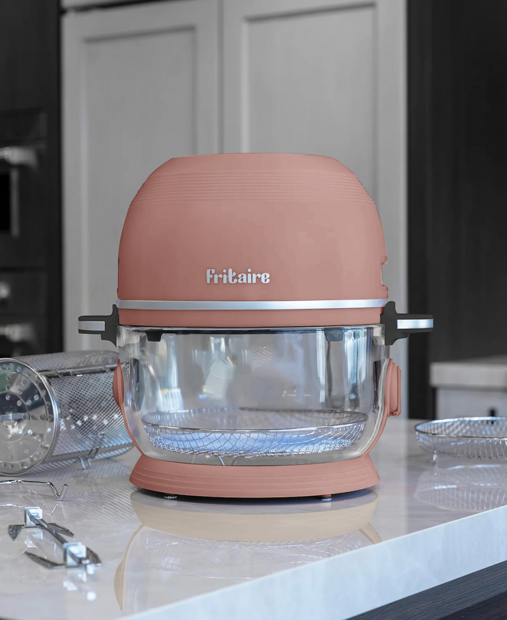 Fritaire Self-Cleaning Air Fryer – Mauve Rose - view 2