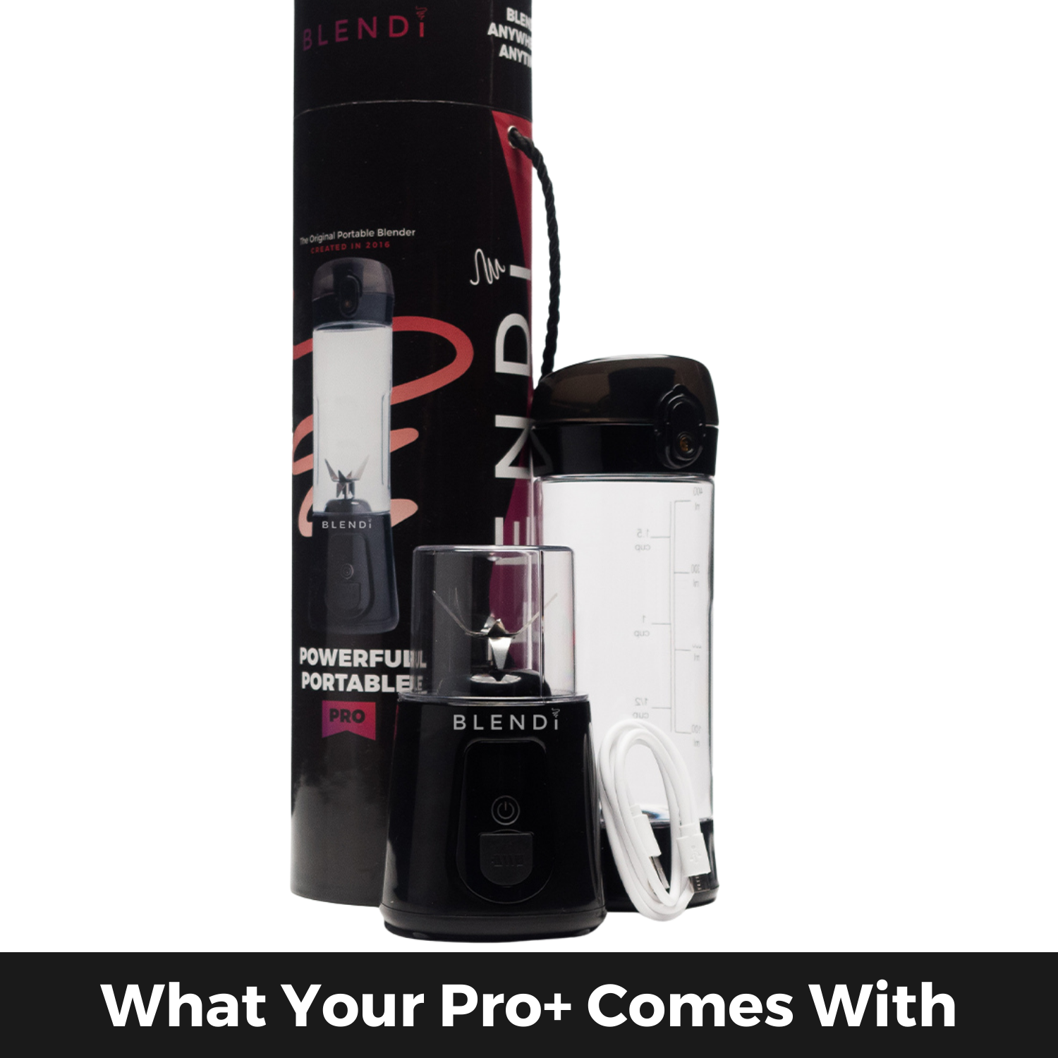 BLENDi Pro+ Portable Ice Crushing Blender – 17oz