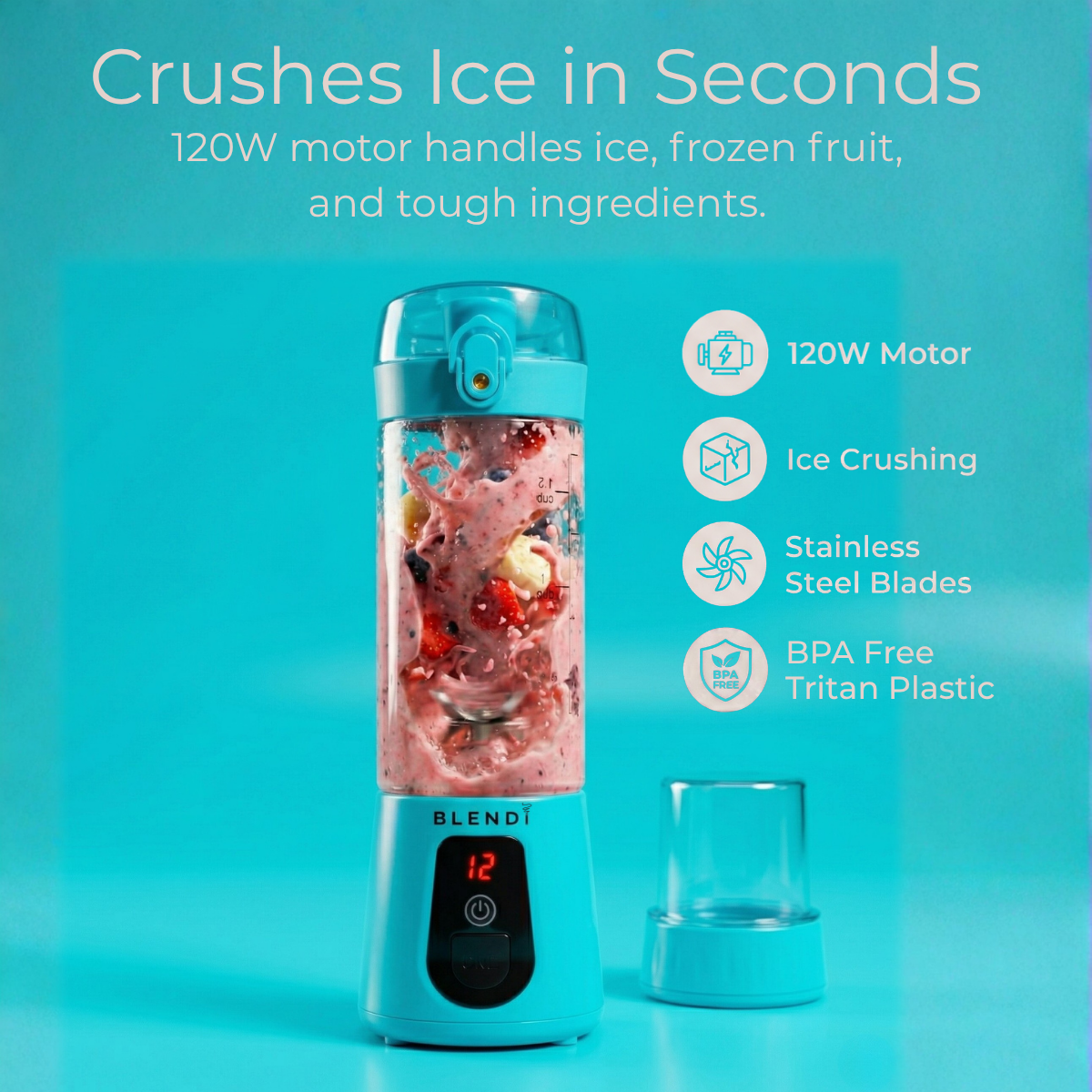 BLENDi Pro+ Portable Ice Crushing Blender – 17oz