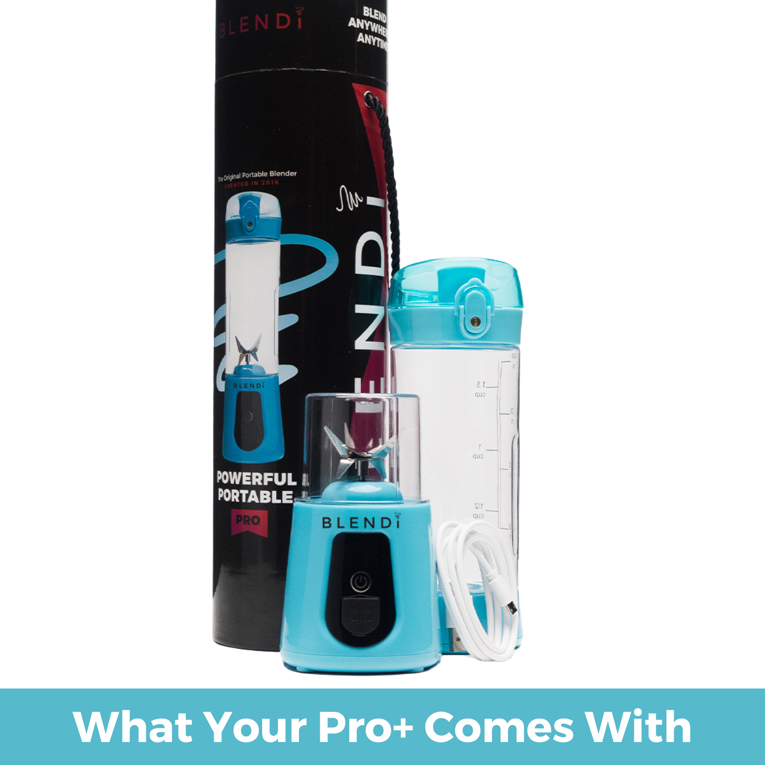 BLENDi Pro+ Portable Ice Crushing Blender – 17oz