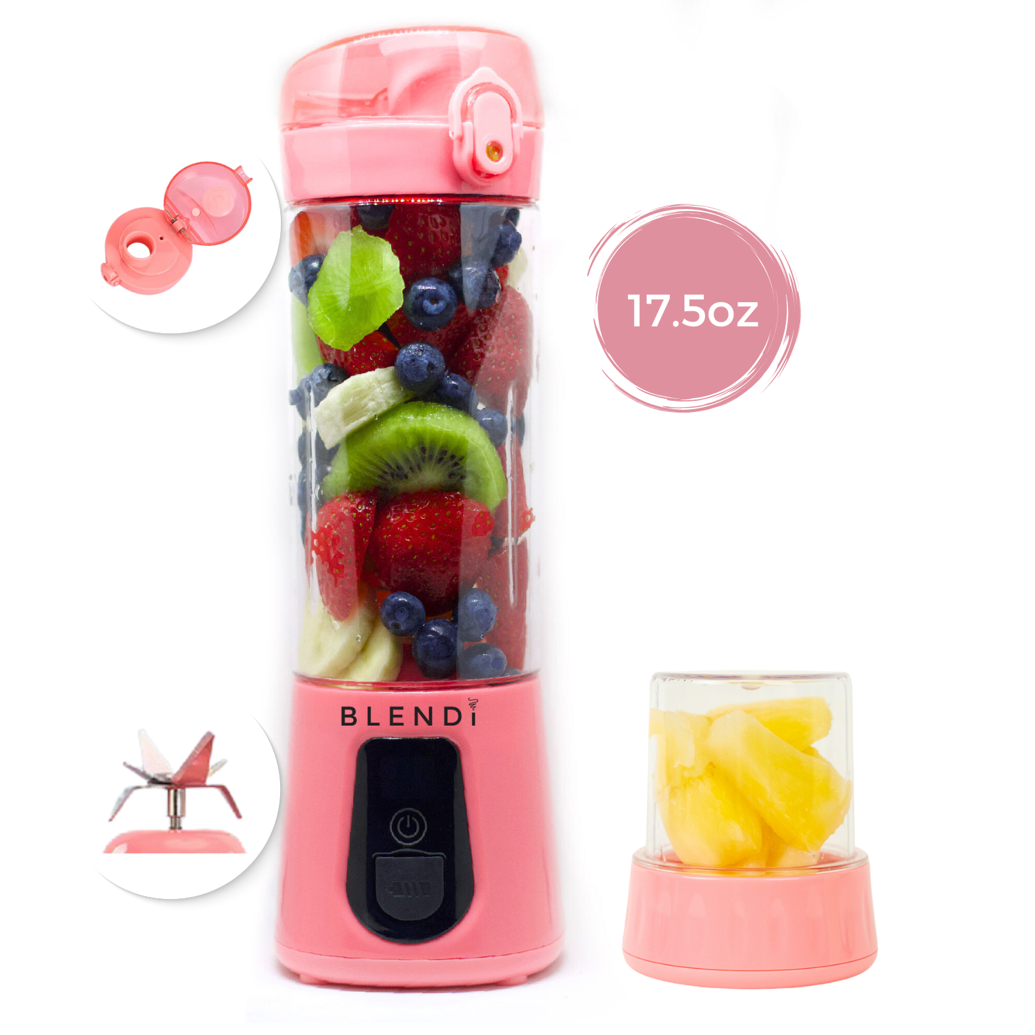 BLENDi Pro+ Portable Ice Crushing Blender – 17oz
