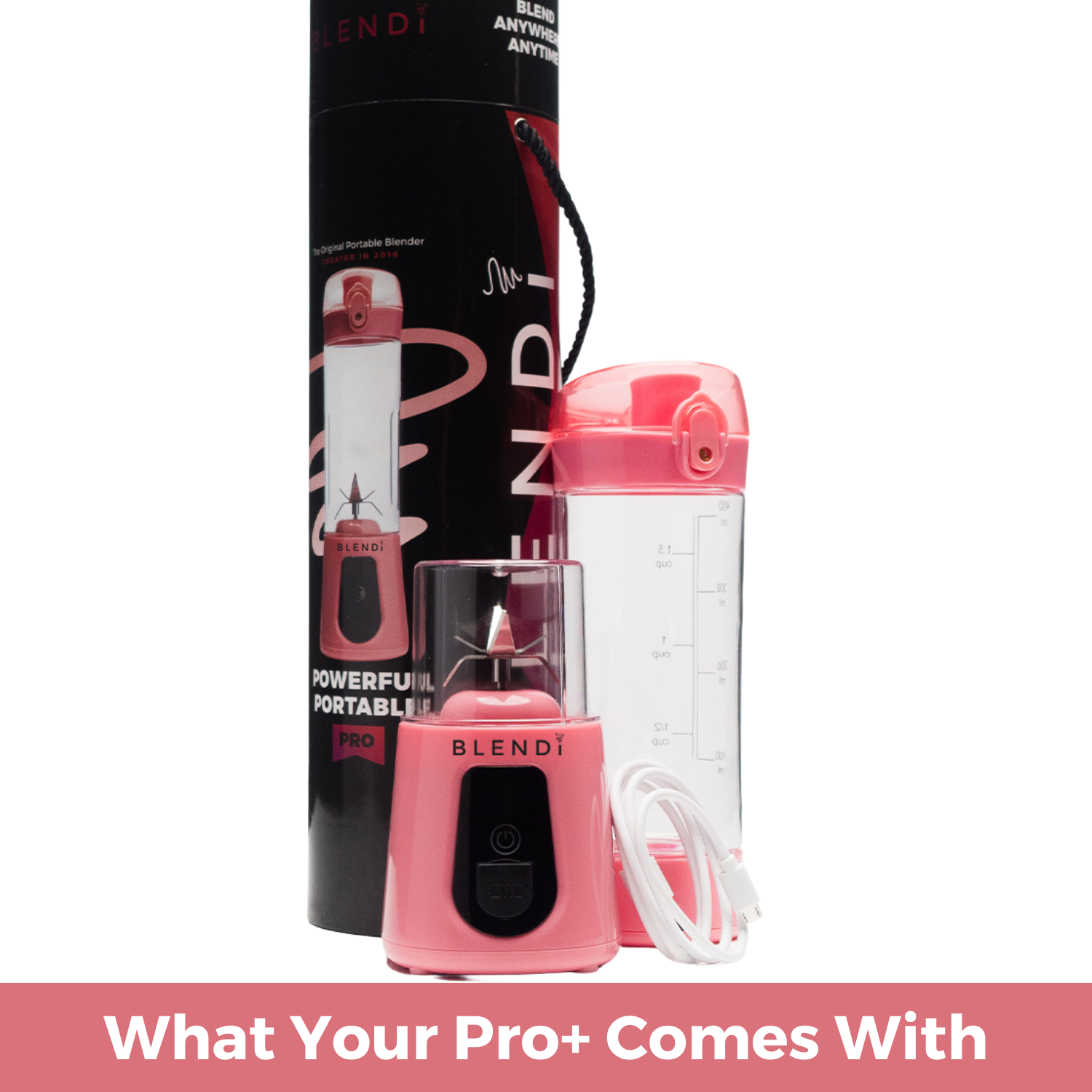 BLENDi Pro+ Portable Ice Crushing Blender – 17oz