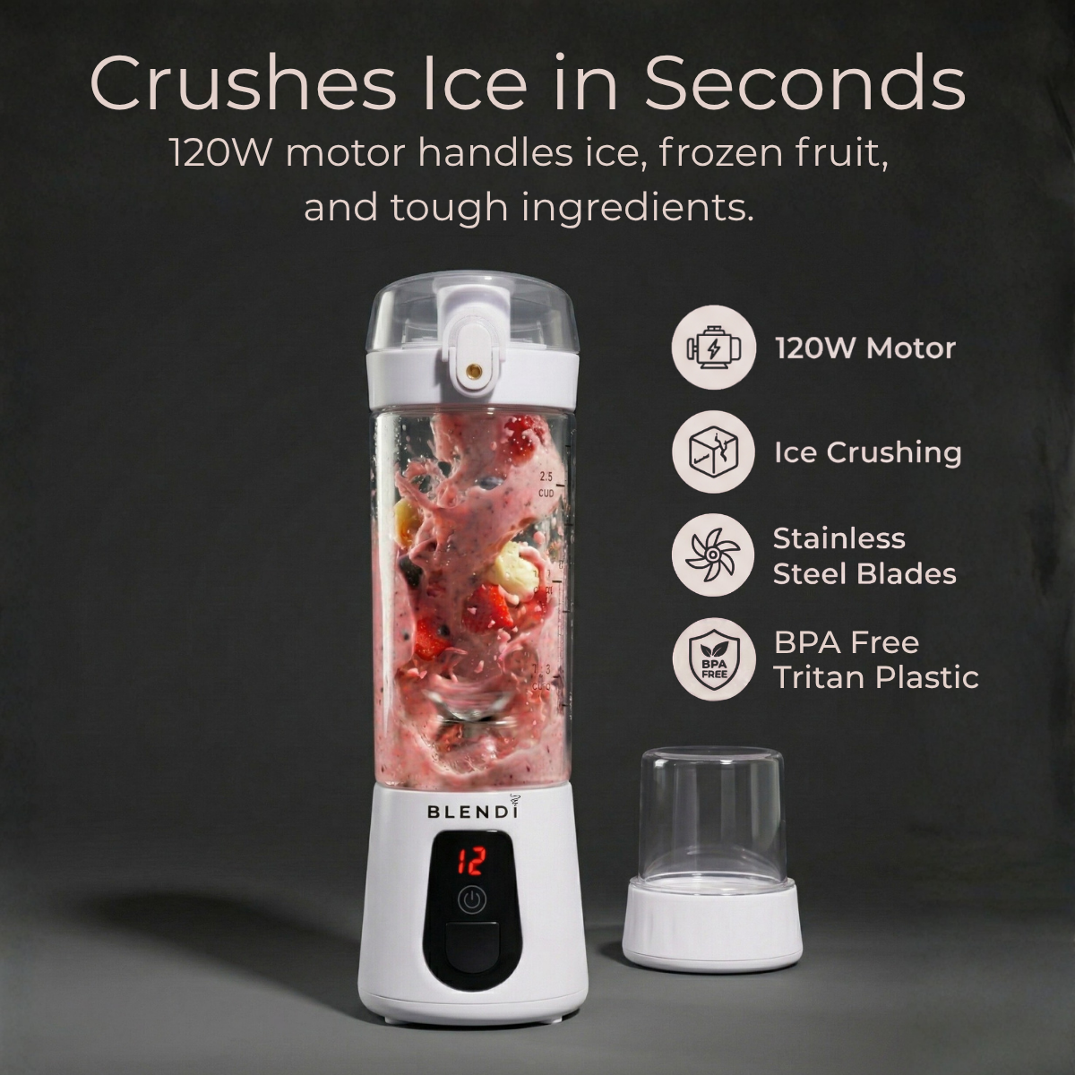 BLENDi Pro+ Portable Ice Crushing Blender – 17oz