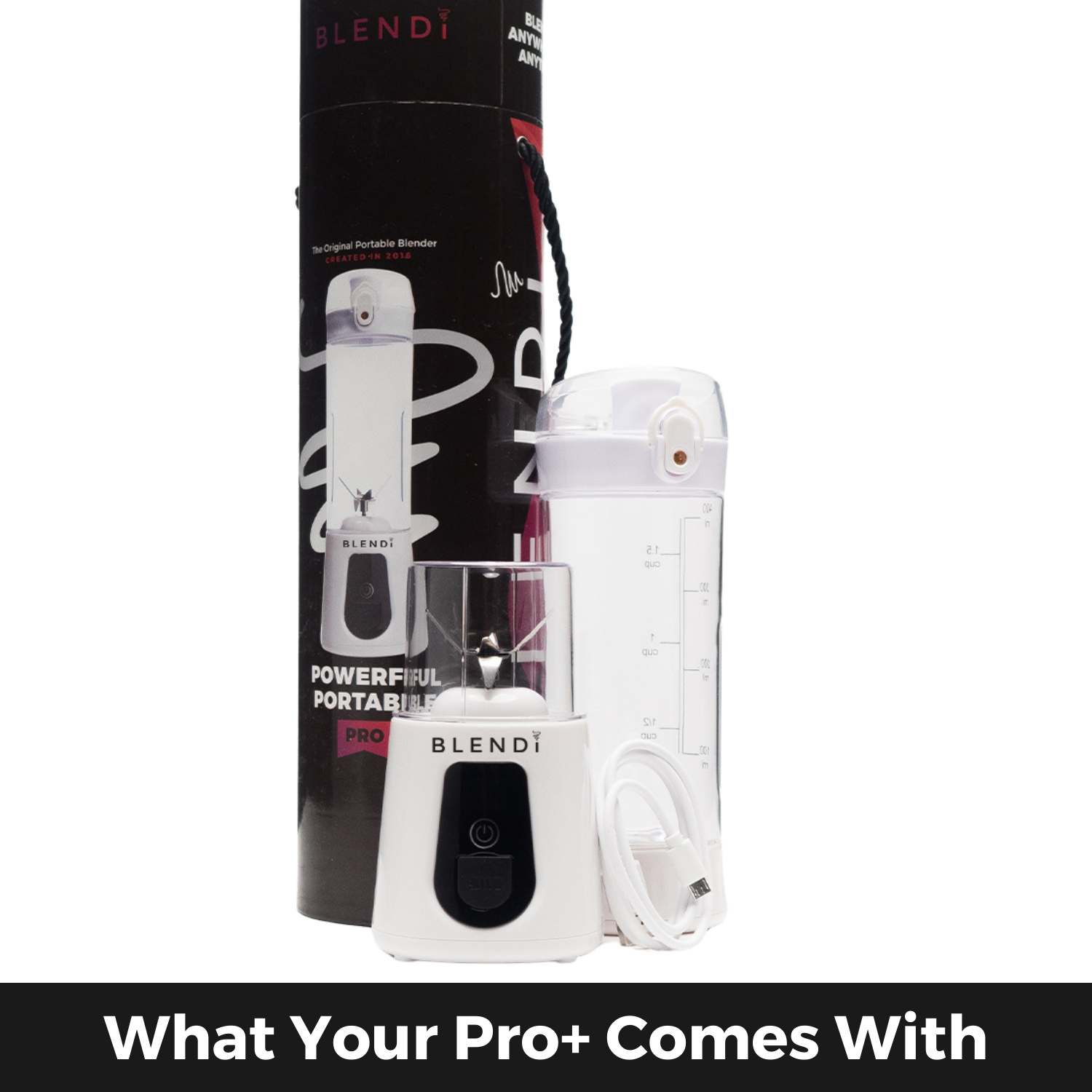 BLENDi Pro+ Portable Ice Crushing Blender – 17oz
