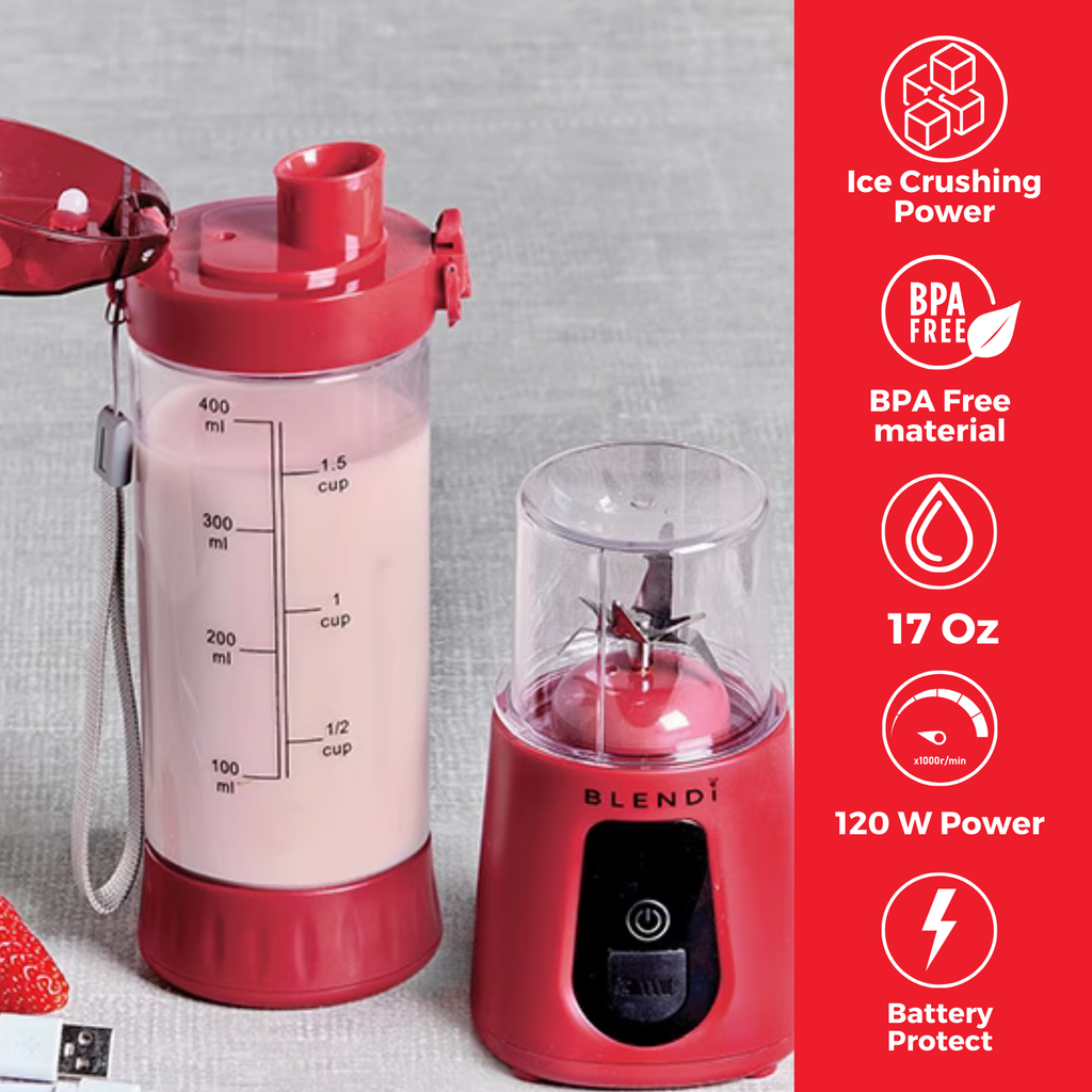 BLENDi Pro+ Portable Ice Crushing Blender – 17oz
