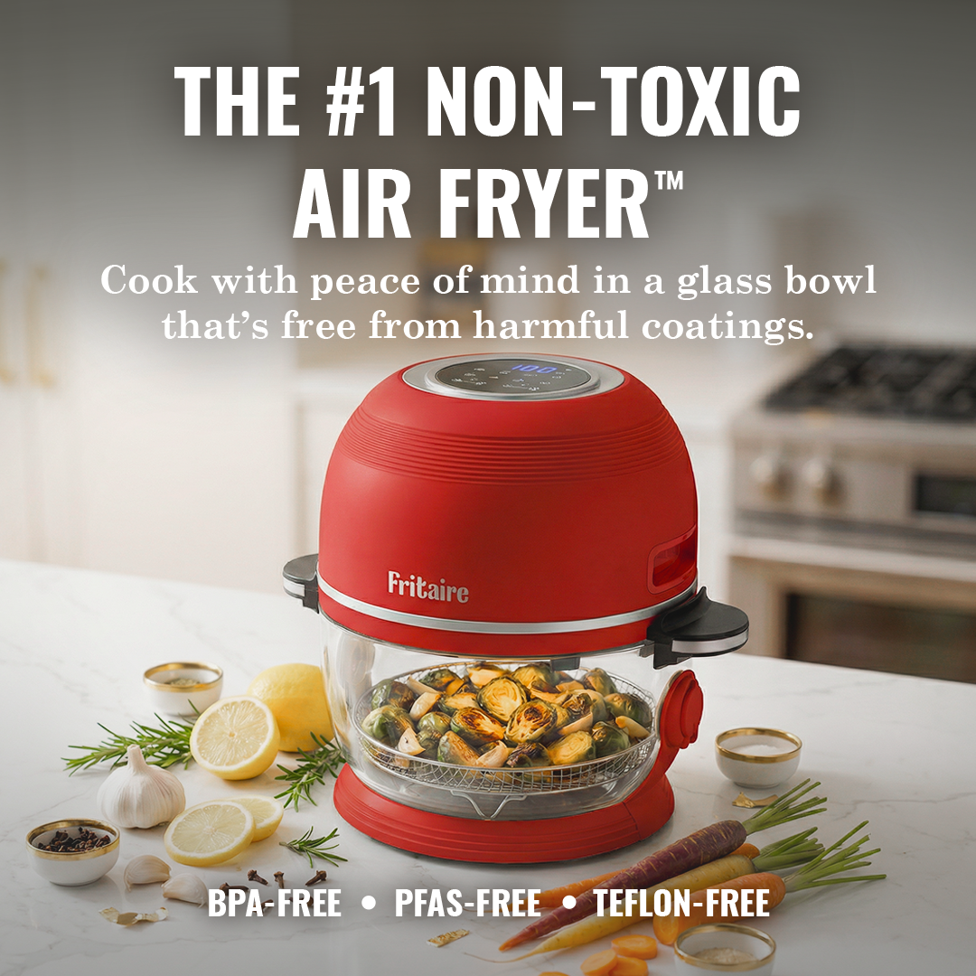 Fritaire Self-Cleaning Air Fryer – Mauve Rose