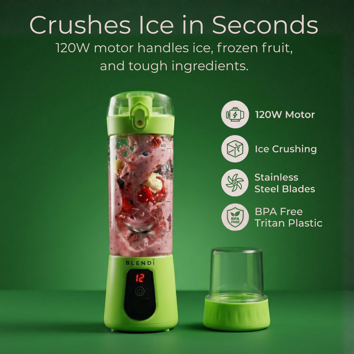 BLENDi Pro+ Portable Ice Crushing Blender – 17oz