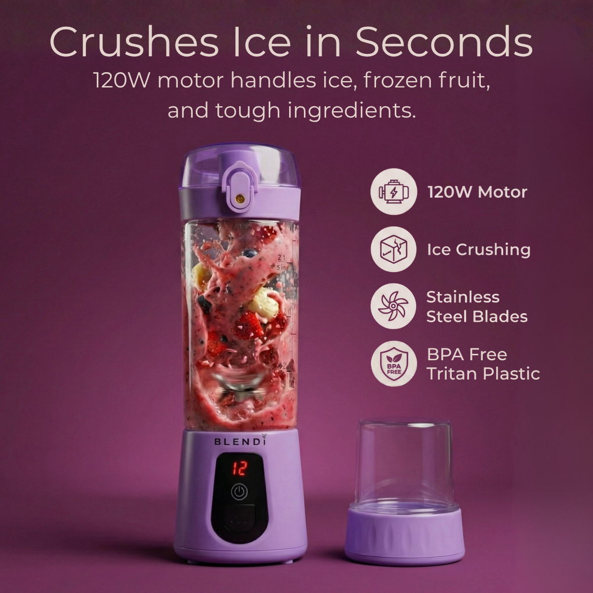 BLENDi Pro+ Portable Ice Crushing Blender – 17oz