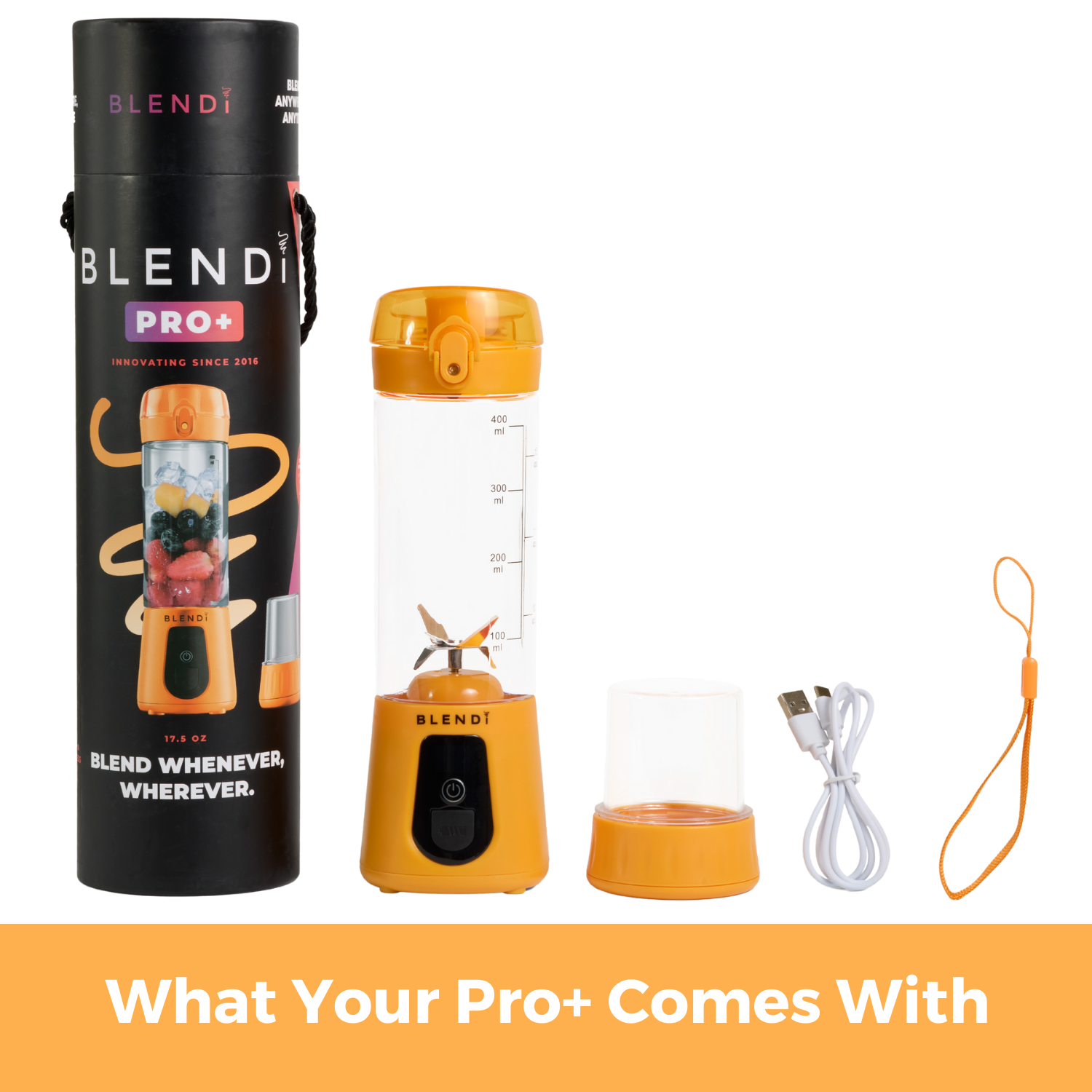 BLENDi Pro+ Portable Ice Crushing Blender – 17oz