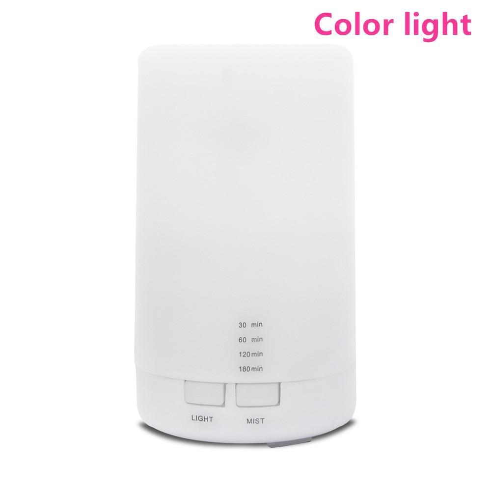 Mini USB Ultrasonic Humidifier & Aroma Diffuser – 5-Color LED