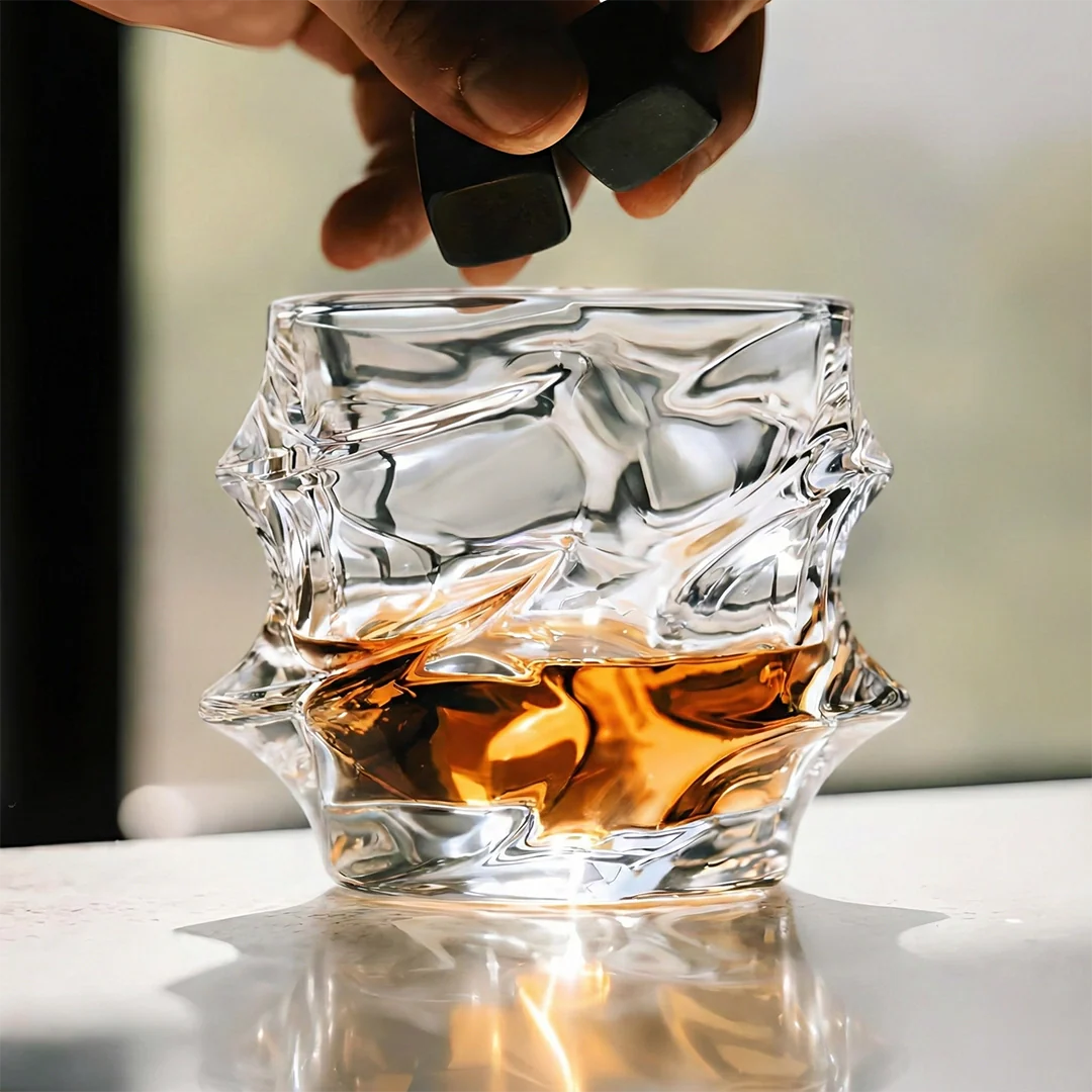 Storm Japanese Crystal Whisky Glass - view 2
