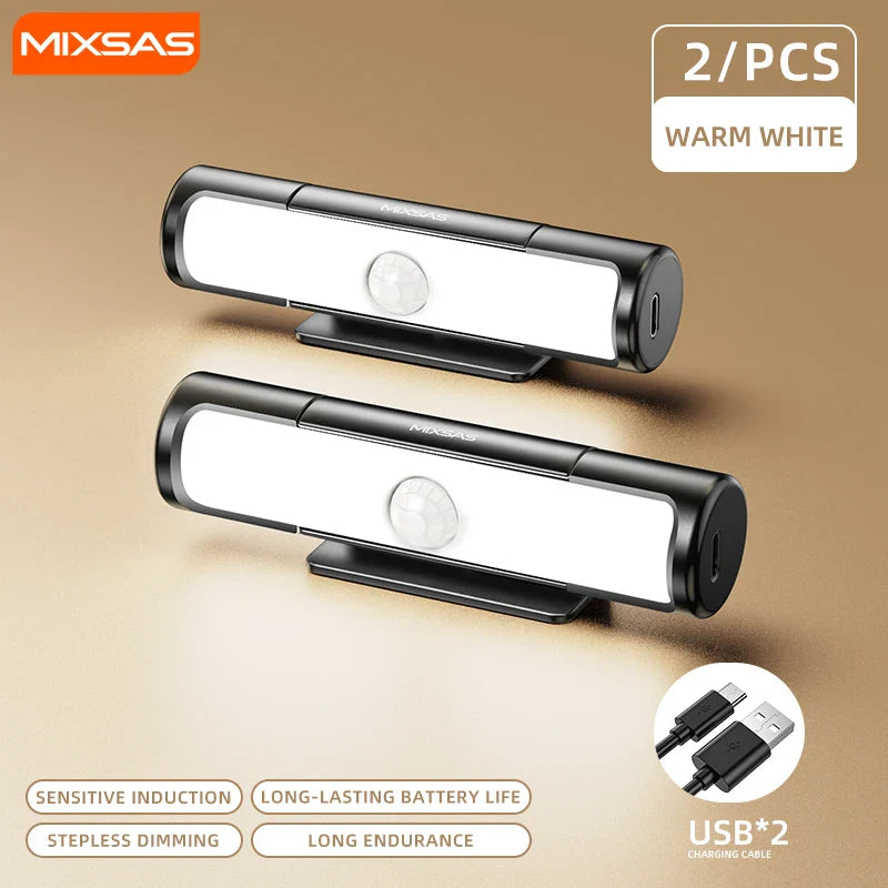 USB-C Rechargeable Motion Sensor LED Light – 3 Color Modes