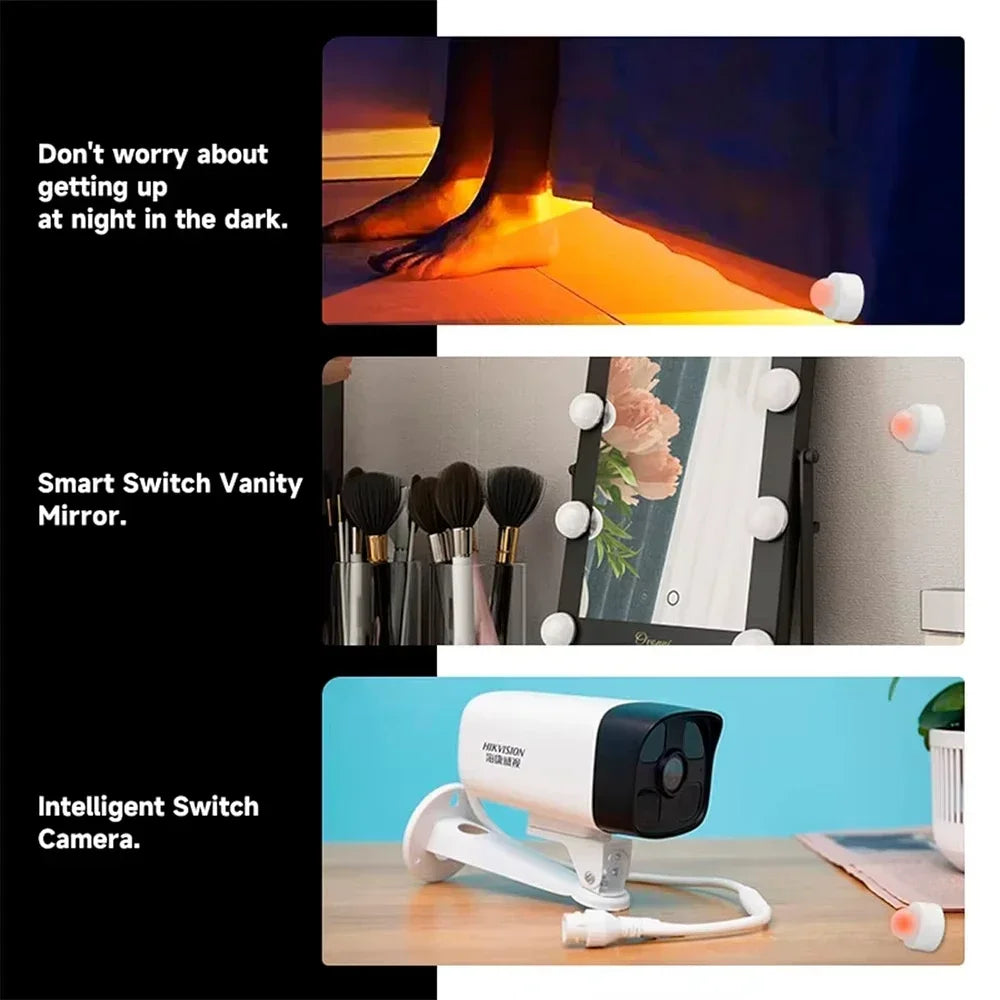 Zigbee PIR Motion & Light Sensor – Smart Home App Control