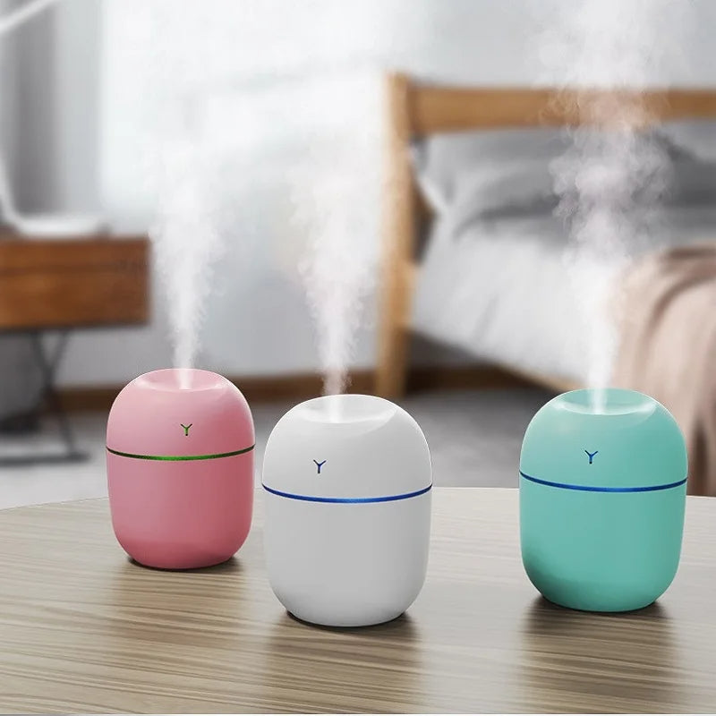 3-in-1 Ultrasonic Humidifier, Diffuser & LED Night Light