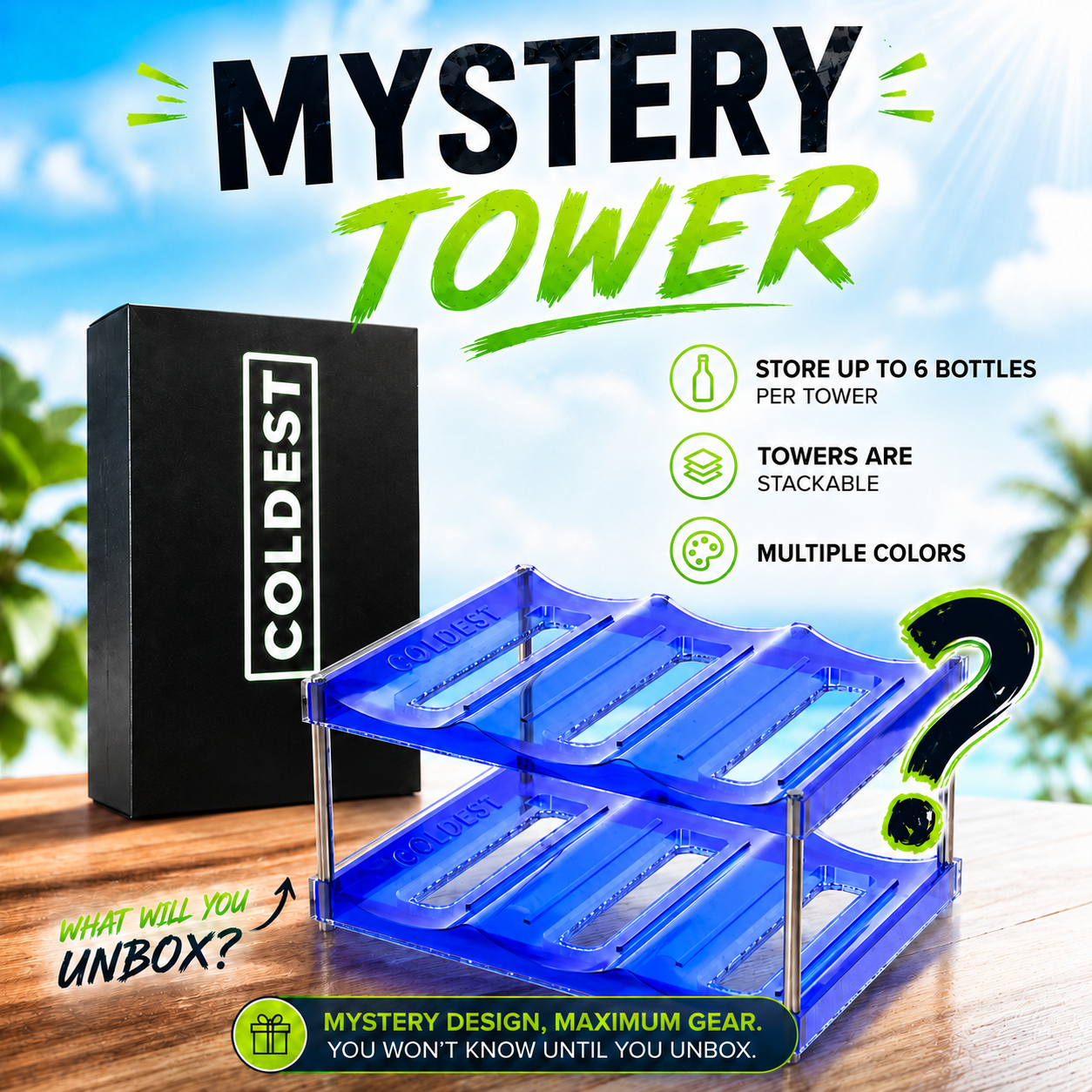 COLDEST Towers Bottle Organizer